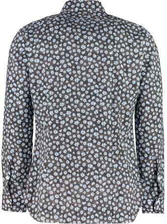 Barba Napoli Printed Cotton Shirt