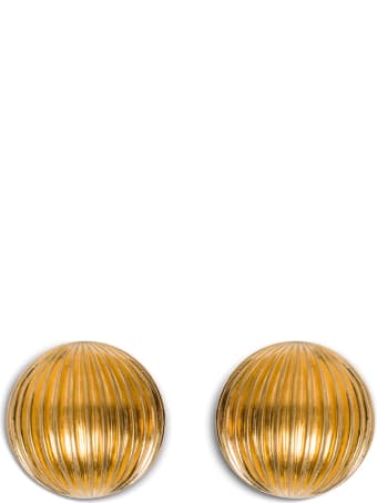 Saint Laurent Bull Gold Color Earrings