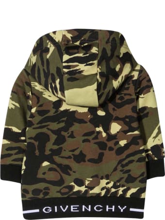 Givenchy Camouflage Print Sweatshirt