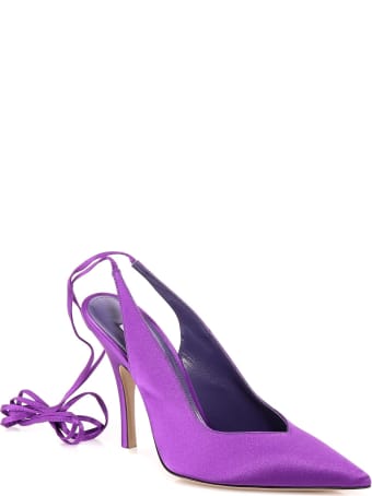 The Attico Ankle Tie Fastening Pumps