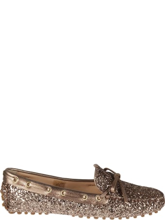 Car Shoe Glitter Applique Loafers