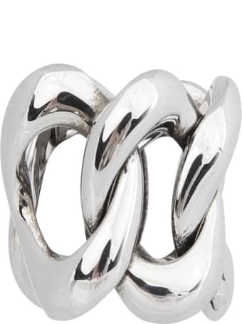 Alexander McQueen Chain And Skull Ring
