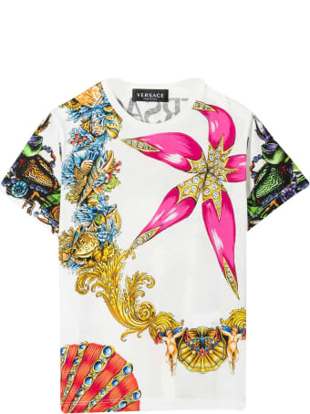 Young Versace Print T-shirt