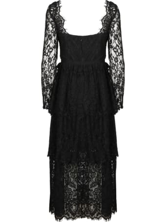 self-portrait Lace Midi Dress