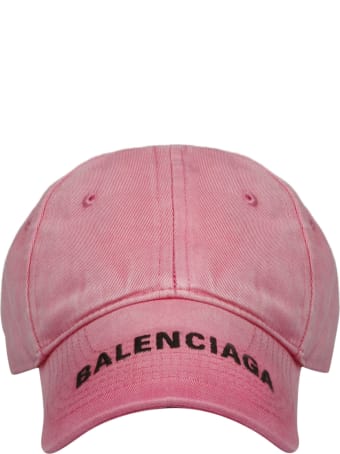 Balenciaga Hat Washed Denim Cap