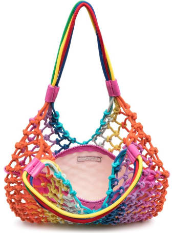 Stella McCartney Kids Multicolor Mesh Handbag