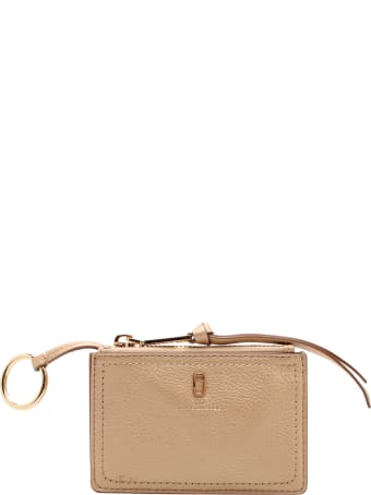 Marc Jacobs 'top Zip' Leaher Wallet
