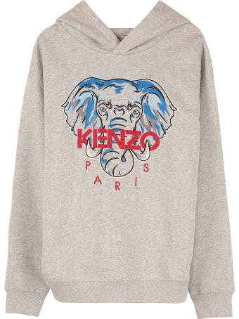 Kenzo Kids Embroidered Hoodie