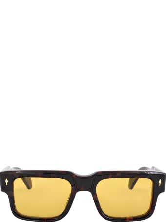 Jacques Marie Mage HEMMINGS,DARK HAVANA,OLIVE CR3 Sunglasses