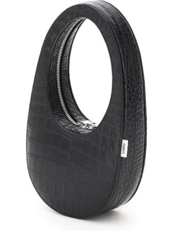 Coperni Swipe Croco Print Leather Mini Bag