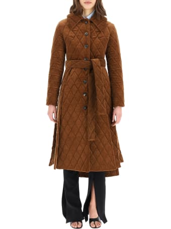 A.W.A.K.E. Mode Quilted Corduroy Coat
