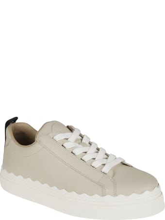 Chloé Scallop Detail Sneakers