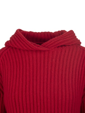 Fedeli Red Ginestrino Woman Sweater