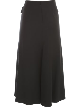 Mantù Longuette Skirt W/flared Bottom