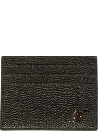 Salvatore Ferragamo Initials Plaque Card Holder