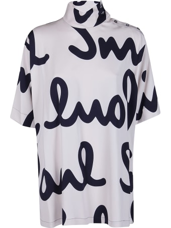 Paul Smith White Viscose-blend T-shirt