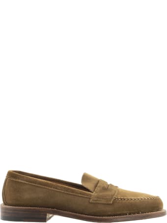 Alden Tan Suede Loafers