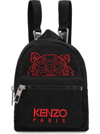 Kenzo Logo Detail Nylon Backpack