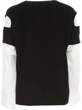 Y's Shoulder Hole Sweater L/s W/shirt