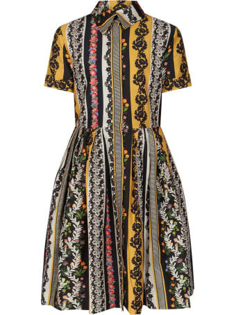 Oscar de la Renta Colorful Striped Dress For Girl