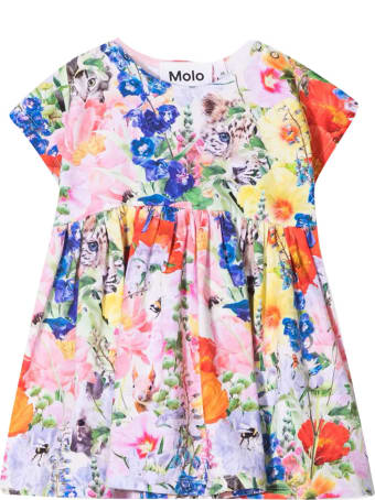 Molo Multicolor Print Dress