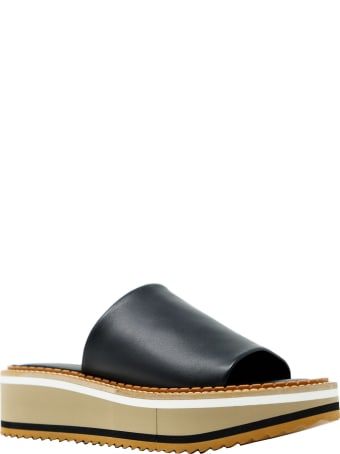 Clergerie Robert Clergerie Beige Leather Flat Shoes