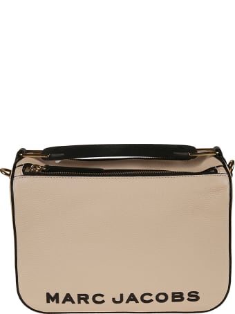 Marc Jacobs Top Zip Logo Printed Shoulder Bag
