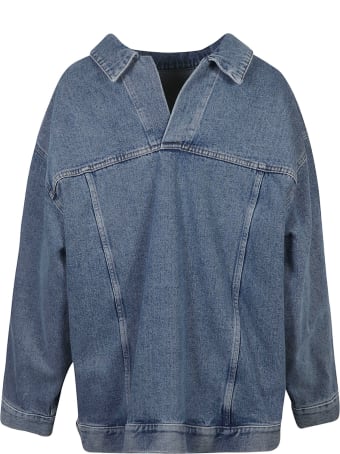 Balenciaga Denim Oversized Jacket