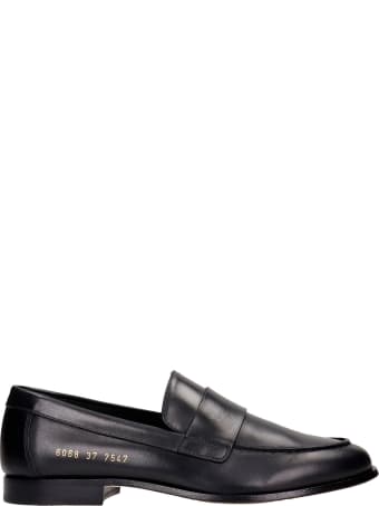 Common Projects Loafer Loafers In Black Leather