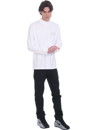 Martine Rose T-shirt In White Cotton