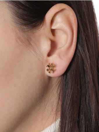 Tory Burch Stud Logo Earrings