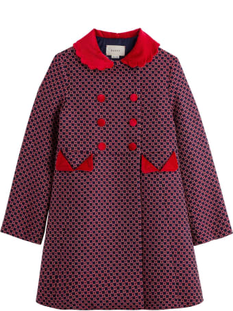 Gucci G Quadro Wool Coat