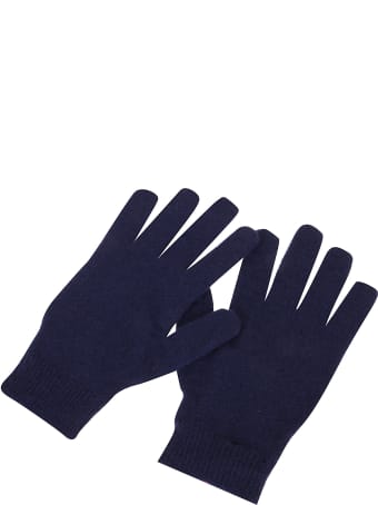 Off-White Felted Wool Short Gloves