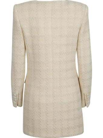 Saint Laurent Multi Flap Buttoned Pocket Detail Jacket
