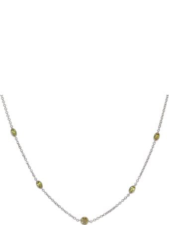 Lo Spazio Jewelry Lo Spazio Yellow Sapphire and Diamond Necklace