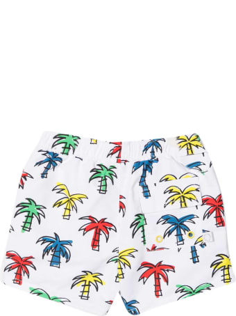 Stella McCartney Kids White Bermuda Shorts