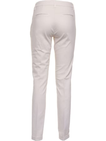 Re-HasH Re-hash White Cream Trousers