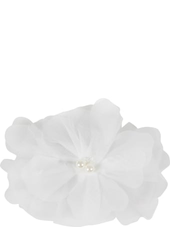 Loredana White Hair Clip For Girl