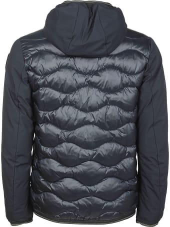 Blauer Patched Pocket Zip Padded Jacket
