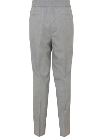 Brunello Cucinelli Drawstring Waist Plain Trousers