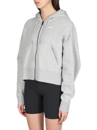 Nike Cropped Hoodie With Zip