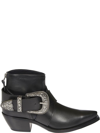 R13 Western Buckle Cowboy Boots