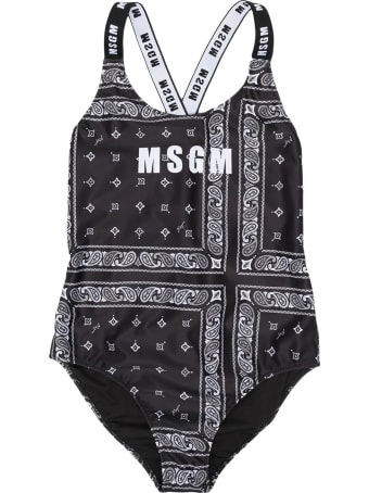 MSGM One-piece Swimsuit With Print