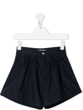 Chloé Blue Cotton Shorts