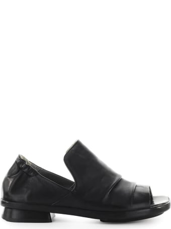 IXOS Silene Black Flat Sandal