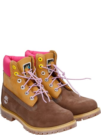 Timberland Combat Boots In Leather Color Suede