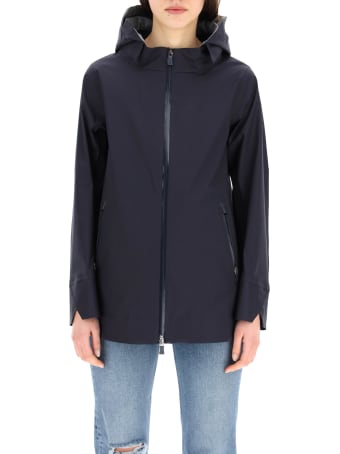 Herno Laminar Hooded Jacket In Alabama 3-layer Cotton