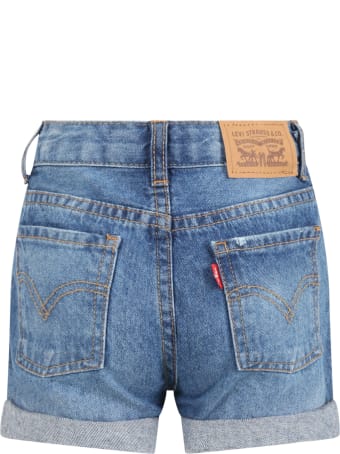 Levi's Light Blue Short For Girl
