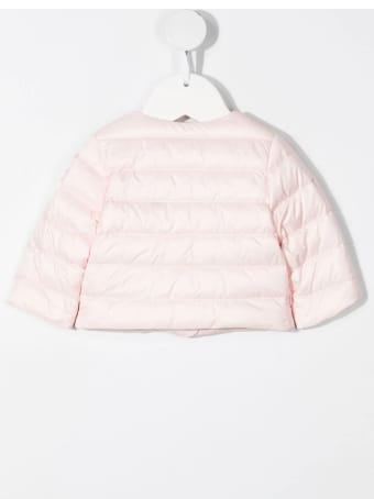Moncler Light Pink Denisa Newborn Down Jacket