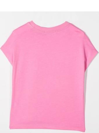 MSGM Sequind Logo Round Neck T-shirt